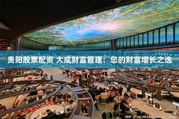 贵阳股票配资 大成财富管理：您的财富增长之选