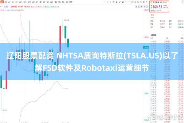 辽阳股票配资 NHTSA质询特斯拉(TSLA.US)以了解FSD软件及Robotaxi运营细节