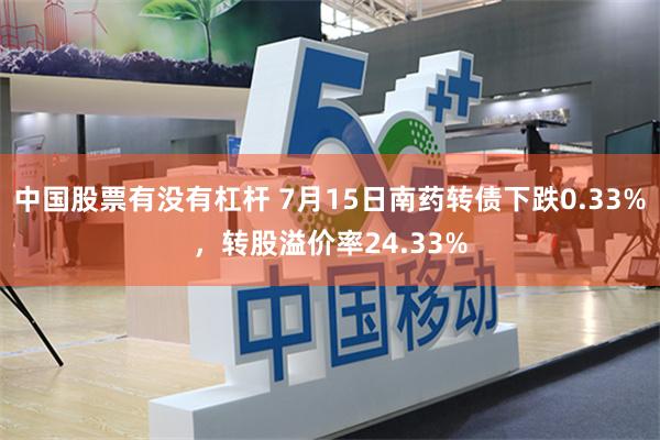 中国股票有没有杠杆 7月15日南药转债下跌0.33%，转股溢价率24.33%