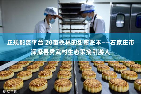 正规配资平台 20亩桃林的甜蜜账本——石家庄市深泽县秀武村生态采摘引游人