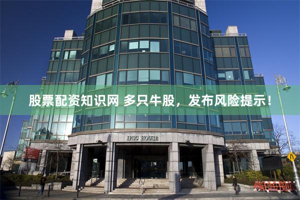 股票配资知识网 多只牛股,发布风险提示!