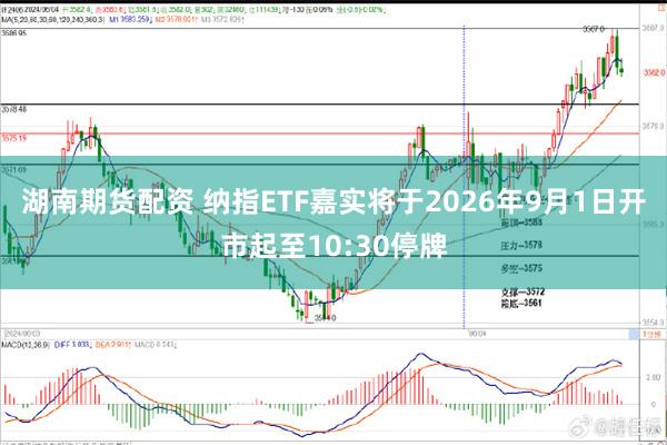 湖南期货配资 纳指ETF嘉实将于2026年9月1日开市起至10:30停牌