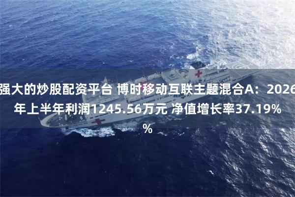 强大的炒股配资平台 博时移动互联主题混合A：2026年上半年利润1245.56万元 净值增长率37.19%